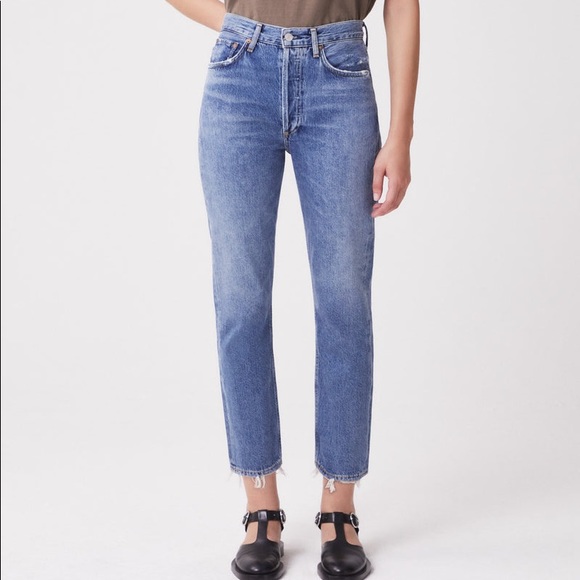 Agolde Riley sz 27 in 'frequency' - Picture 5 of 10